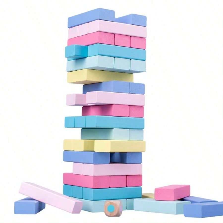 Juego de torre de madera apila - Kids Education Number reseña y precio