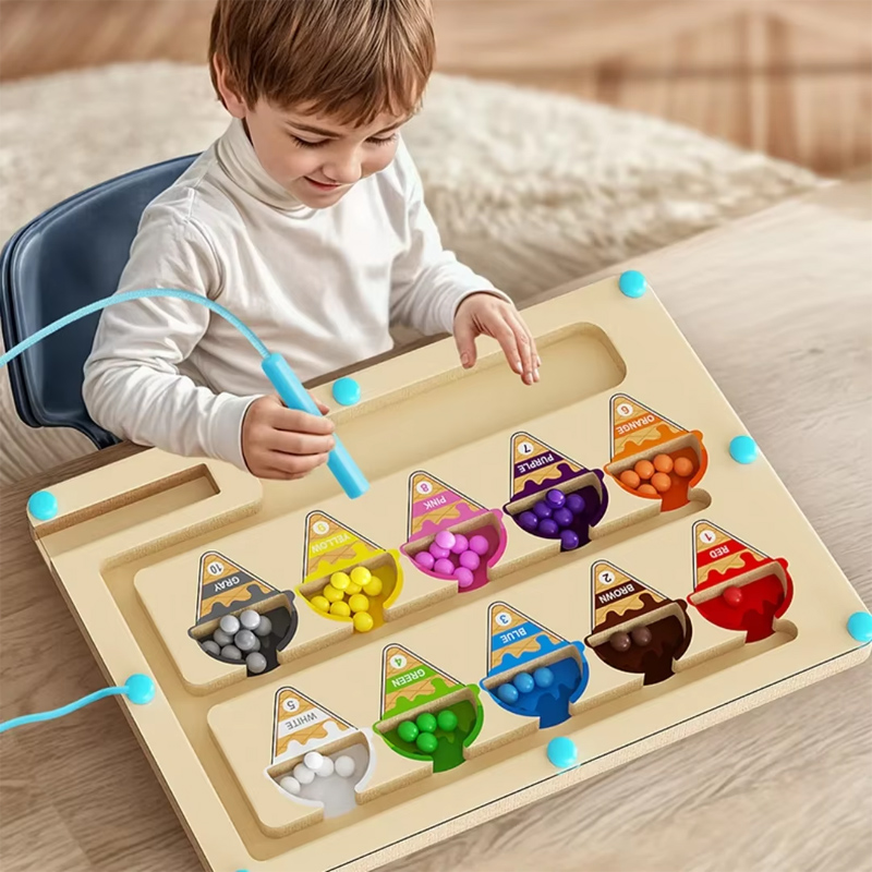 Laberinto magnético de Color y - Kids Education Number reseña y precio