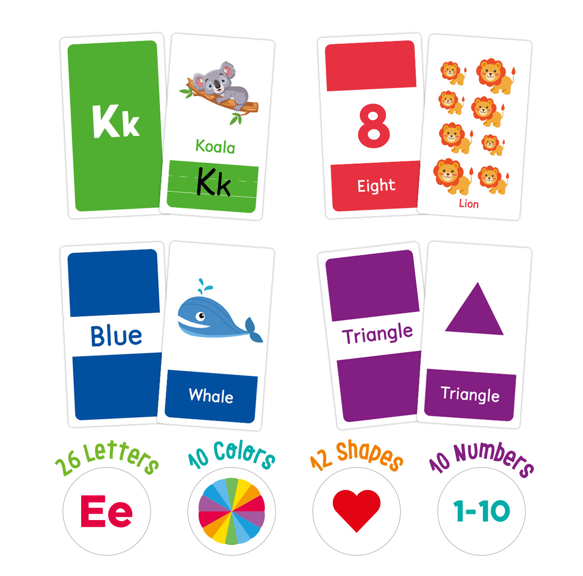 58 Uds ABC alfabeto Flashcards - Abc Kids Early Education reseña y precio