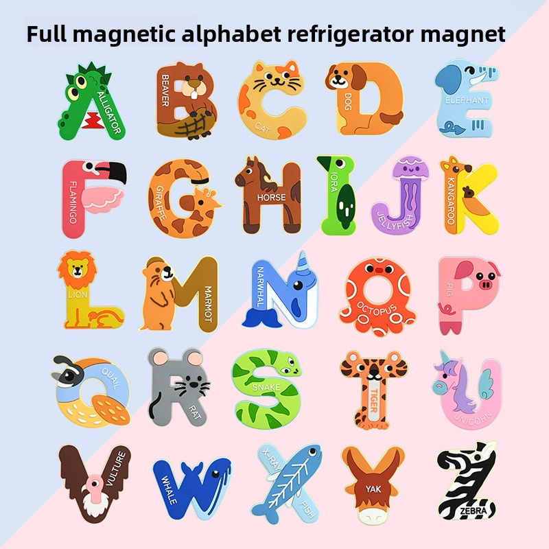 Imanes de Refrigerador con Let - Abc Kids Early Education reseña y precio