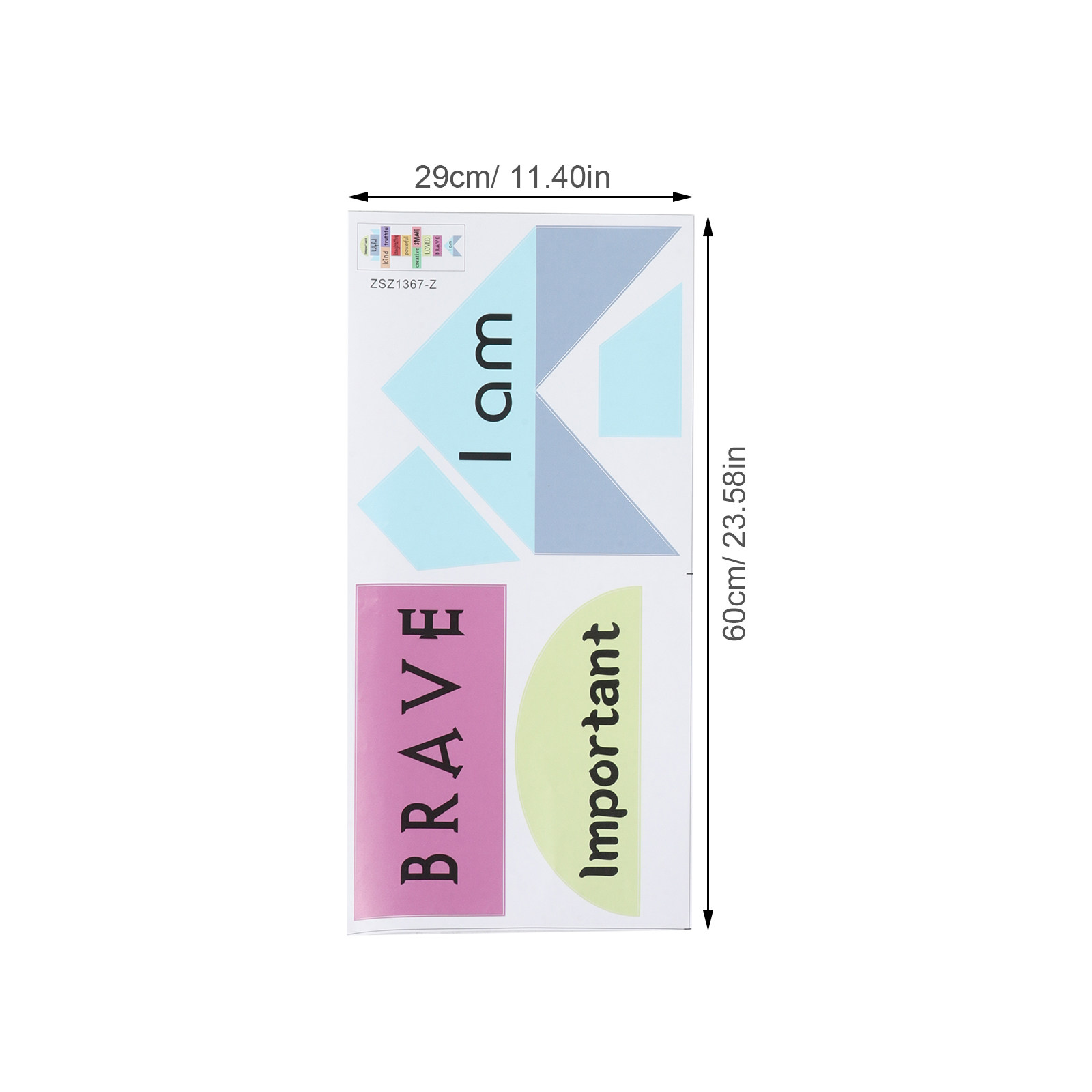 3 pegatinas de suelo con motiv - Kids Education Motivation reseña y precio